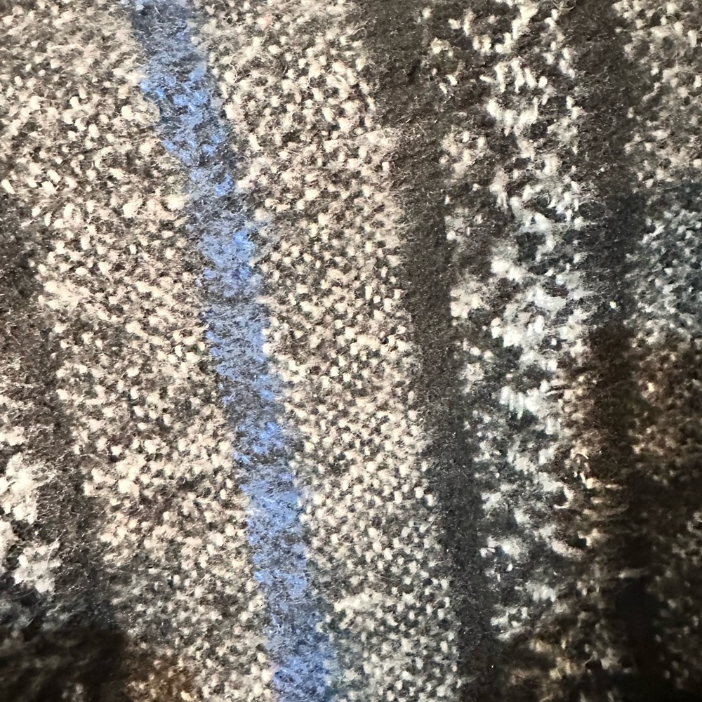 Baja Joe Gray Striped Mexican Baja Hooded Poncho - Small - Picture 12 of 12